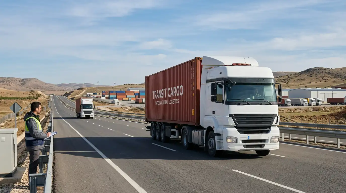 International Transit Cargo Transportation hero
